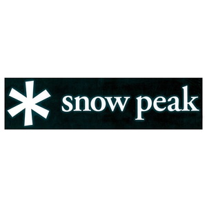 スノーピーク(snow peak) スノーピーク ロゴステッカー アスタリスクM NV-007