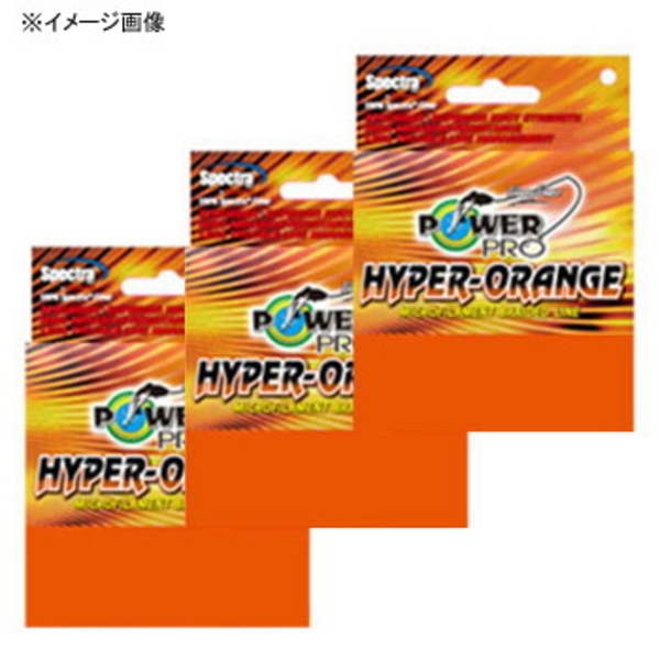 シマノ(SHIMANO) PowerPro ハイパーオレンジ 1.5号 150mX3個セット   オールラウンドPEライン