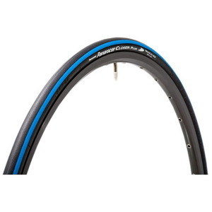 パナレーサー 自転車タイヤ・チューブ クローザープラス CLOSER PLUS TUBED タイヤ サイクル/自転車 26×1.25 黒/青ライン(ETRTO:32-55