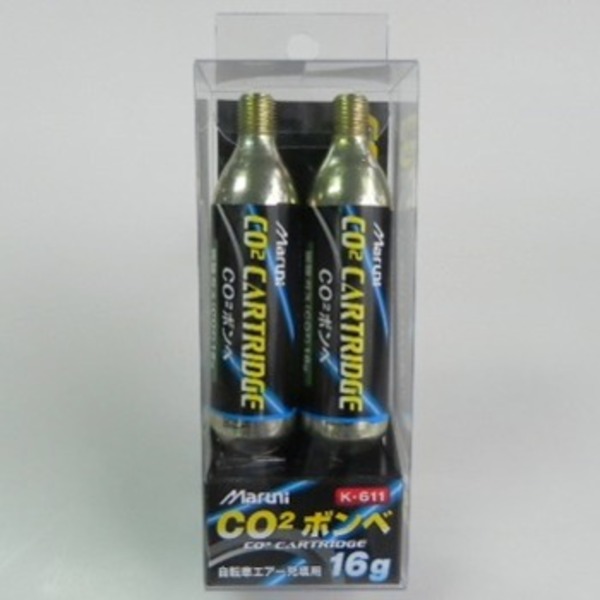 MARUNI(マルニ) CO2ボンベ 2本セット K-611 ハンディポンプ