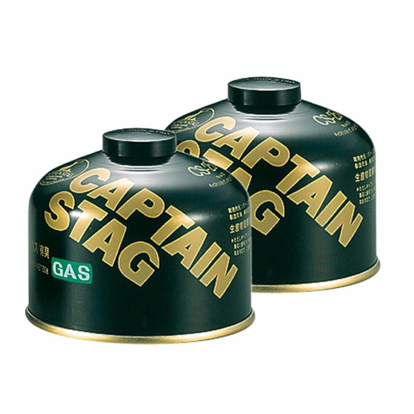 キャプテンスタッグ(CAPTAIN STAG) レギュラーガスカートリッジCS-250【お得な2点セット】 M-8251 キャンプ用ガスカートリッジ