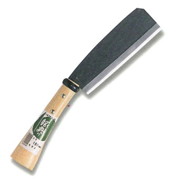 鋼典(Kanenori) 鋼付地型鉈 180mm C-6 和風刃物