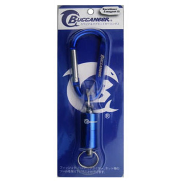 Buccaneer(バッカニア) カラビナ&マグネットキーリングII BKMK2-BL マグネットホルダー