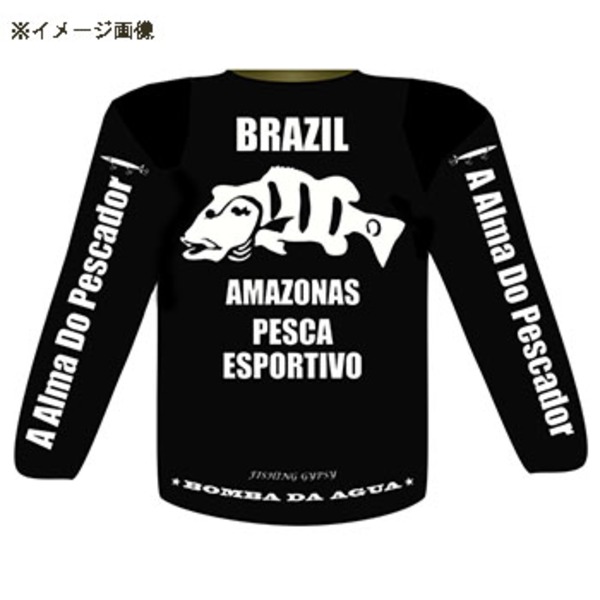 BOMBA DA AGUA(ボンバダアグア) A Alma Do Pescador ロングスリーブ   フィッシングシャツ