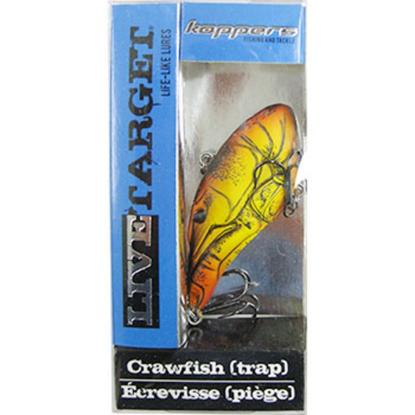 ライブターゲット(LIVE TARGET) クローフィッシュ TRAP CV64SK301 バイブレーション