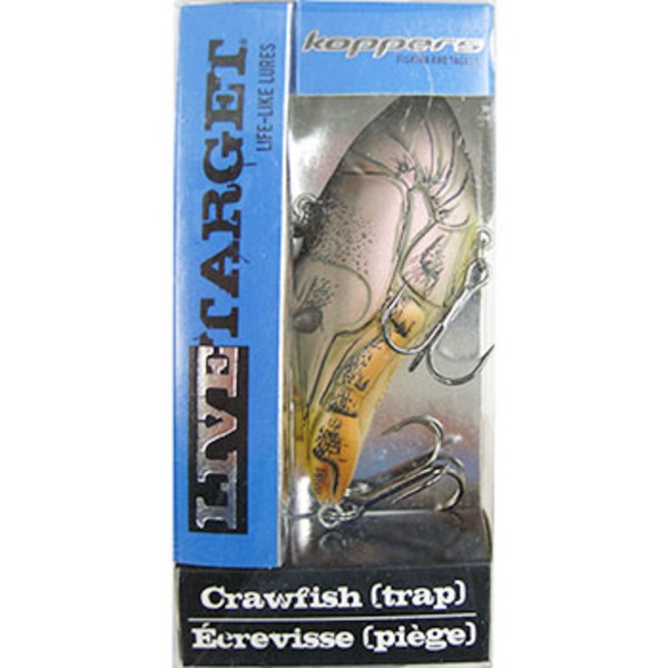 ライブターゲット(LIVE TARGET) クローフィッシュ TRAP CV76SK103 バイブレーション