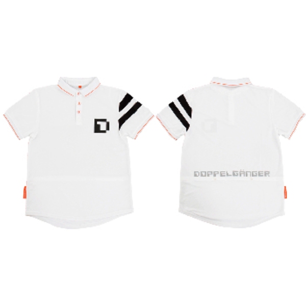 ドッペルギャンガー(DOPPELGANGER) デオドラントドライ サイクルポロシャツ DPS077M-WH サイクルジャージ