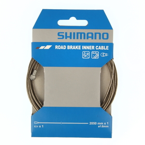 シマノ(SHIMANO/サイクル) ROAD用 ステンレス ブレーキインナーケーブル 1.6x2050mm Y80098330