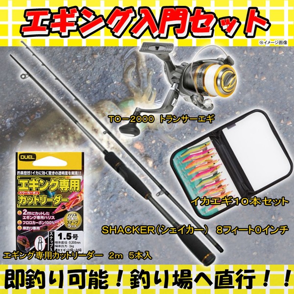 ナチュラム エギング 入門 セット   その他