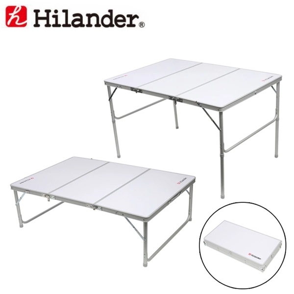 Hilander(ハイランダー) 三つ折りキャンプテーブルII 120×80 HCA2008 キャンプテーブル