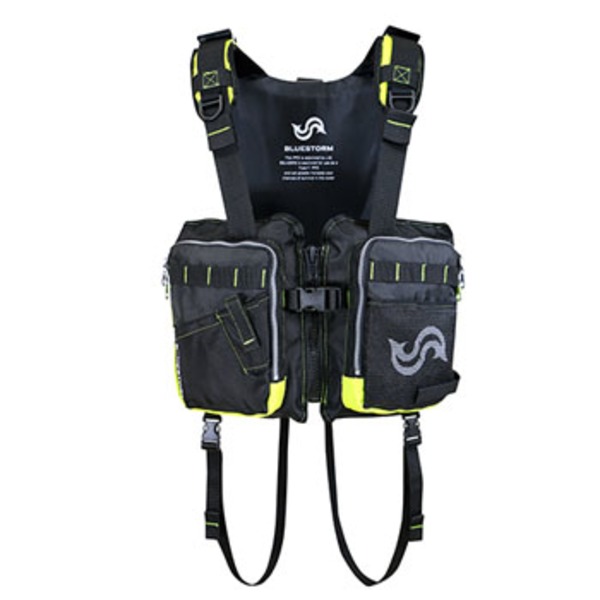 ブルーストーム(BLUESTORM) BlueStorm 小型船舶用救命胴衣 ゲームベスト BSJ-28RS タックル収納付き