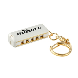 鈴木楽器製作所(SUZUKI) minore(ミノーレ) ミニハーモニカ ホワイト MHK-5W 鈴木楽器製作所(SUZUKI) minore(ミノーレ) ミニハーモニカ ホワイト MHK-5W