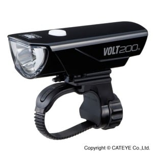 キャットアイ(CAT EYE) HL-EL151RC VOLT200 USB充電式ライト 自転車/サイクル HL-EL151RC BK