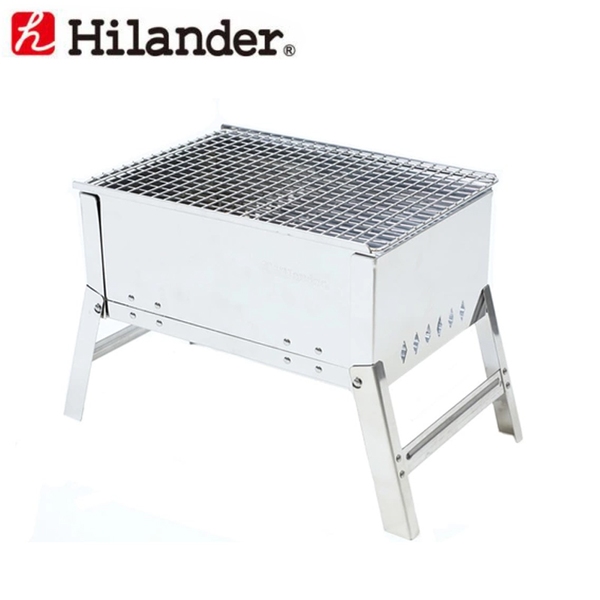 Hilander(ハイランダー) コンパクトステンレスグリル HCA0156 BBQコンロ(卓上タイプ)