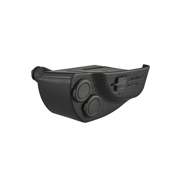 カーメイト(CAR MATE) シエンタ用 増設電源ユニット USB2ポート+カーソケット2口 NZ559 NZ559 イルミネーションランプ･増設ソケット