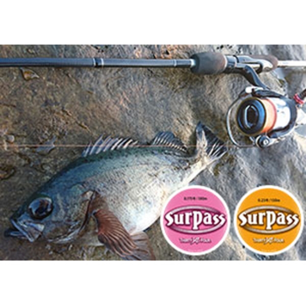 34(サーティーフォー) サーパス(Surpass) 150m   ライトゲーム用PEライン