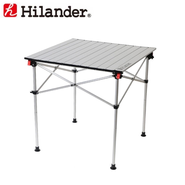 Hilander(ハイランダー) アルミロールテーブル 70×70cm HCA0193 キャンプテーブル