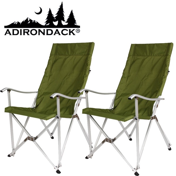 アディロンダック(ADIRONDACK) AD キャンパーズチェア 【お得な2点セット】   ディレクターズチェア