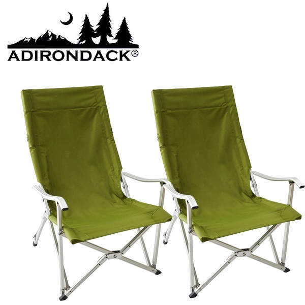 アディロンダック(ADIRONDACK) AD リラックスキャンパーズチェア 【お得な2点セット】   ディレクターズチェア