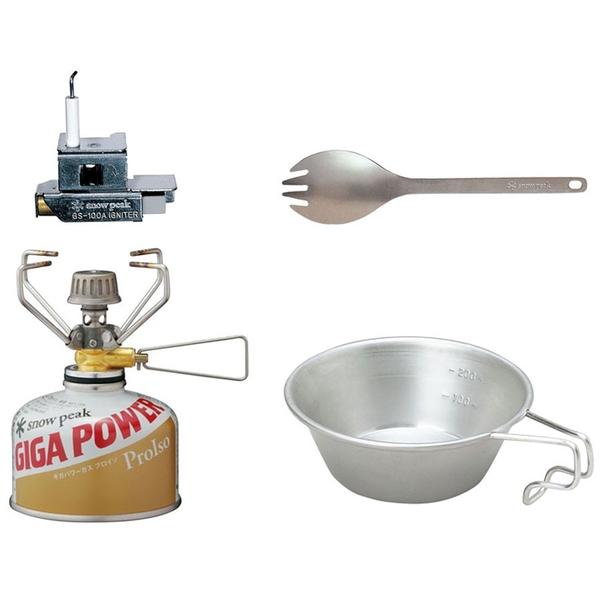 スノーピーク(snow peak) ソロトレッキングセット FK-106 ガス式