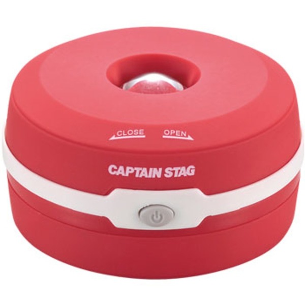 キャプテンスタッグ(CAPTAIN STAG) ポップアップランタン カラビナ付【訳あり品】 UK-4009 電池式
