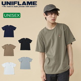 ユニフレーム(UNIFLAME) 【ユニフレーム×ナチュラム】7.1オンス へヴィーウェイト Tシャツ URNT-3 半袖Tシャツ(メンズ)