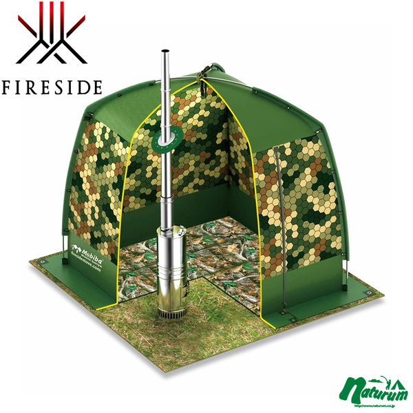 モビバ(Mobiba) フロアシート バックパックサウナ RB170M 用 27175 グランドシート