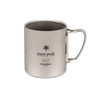 スノーピーク(snow peak) チタンダブルマグ300 300ml MG-152 スノーピーク(snow peak) チタンダブルマグ300 300ml MG-152