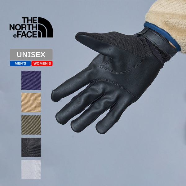 tnf leather gloves