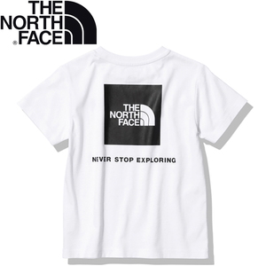 THE NORTH FACE（ザ・ノース・フェイス） 【24春夏】ショートスリーブ バックスクエアロゴティー キッズ NTJ32333