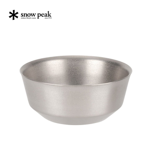 【送料無料】スノーピーク(snow peak) チタンダブルボウル 400 TW-240 【送料無料】スノーピーク(snow peak) チタンダブルボウル 400 TW-240