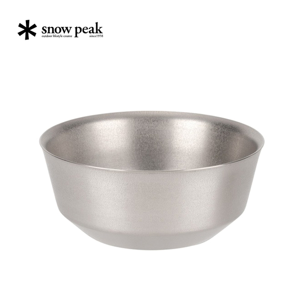 スノーピーク(snow peak) チタンダブルボウル 400 TW-240 チタン製お皿
