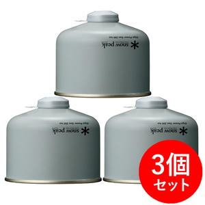 スノーピーク(snow peak) ギガパワーガス250イソ×3【3点セット】 GP-250SR スノーピーク(snow peak) ギガパワーガス250イソ×3【3点セット】 GP-250SR