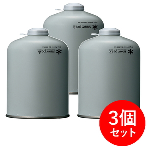 スノーピーク(snow peak) ギガパワーガス500イソ×3【3点セット】 GP-500SR スノーピーク(snow peak) ギガパワーガス500イソ×3【3点セット】 GP-500SR