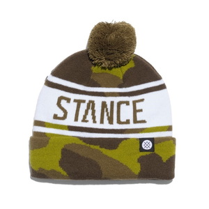 STANCE（スタンス） 【２３秋冬】ＯＧ ＰＯＭ ＢＥＡＮＩＥ／ビーニー ニット帽 ＯＮＥ ＳＩＺＥ ＣＡＭＯ A262D21OG