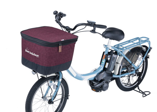 川住製作所(kawasumi) 2段式前カゴカバー サイクル/自転車 KW-555WR バスケット