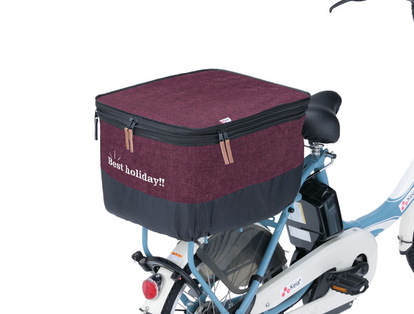 川住製作所(kawasumi) 2段式後カゴカバー サイクル/自転車 KW-556WR バスケット