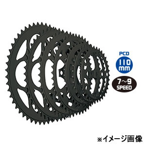 TIOGA(タイオガ) チェーンリング(5アーム用) PDC110mm サイクル/自転車 34T ブラック CKR04600 TIOGA(タイオガ) チェーンリング(5アーム用) PDC110mm サイクル/自転車 34T ブラック CKR04600