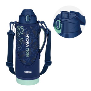 サーモス(THERMOS) 真空断熱スポーツボトル 1.5L ネイビーミント FJS-1500F NVMT サーモス(THERMOS) 真空断熱スポーツボトル 1.5L ネイビーミント FJS-1500F NVMT