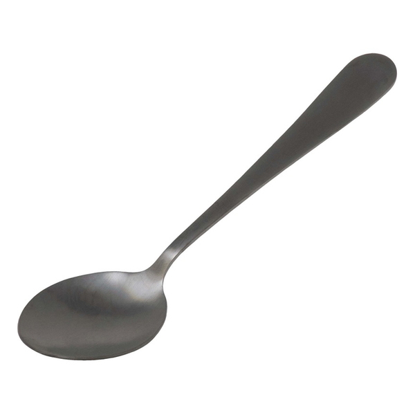 キャプテンスタッグ(CAPTAIN STAG) カトラリー ディナースプーン ブラック UW-2048 ステンレス製マグカップ