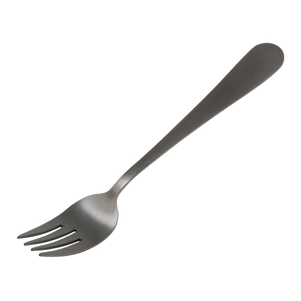 キャプテンスタッグ(CAPTAIN STAG) カトラリー ディナーフォーク ブラック UW-2049 ステンレス製マグカップ