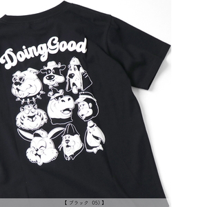 gym master(ジムマスター) 6.2oz起毛天竺Doing Good Tee L 05)ブラック G333739 gym master(ジムマスター) 6.2oz起毛天竺Doing Good Tee L 05)ブラック G333739
