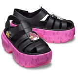 CROCS(クロックス) MY MELODY KUROMI STOMP SANDAL 210104 ストラップサンダル(レディース)