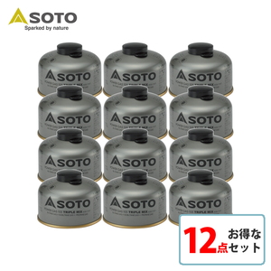 SOTO パワーガス105トリプルミックス SOD-710T【お得な12点セット】 SOD-710T
