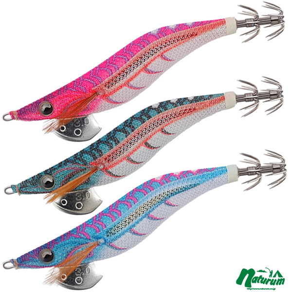 ヤマシタ(YAMASHITA) エギ王 LIVE ネオンブライト(お得な3点セット)   エギ2.5号以上