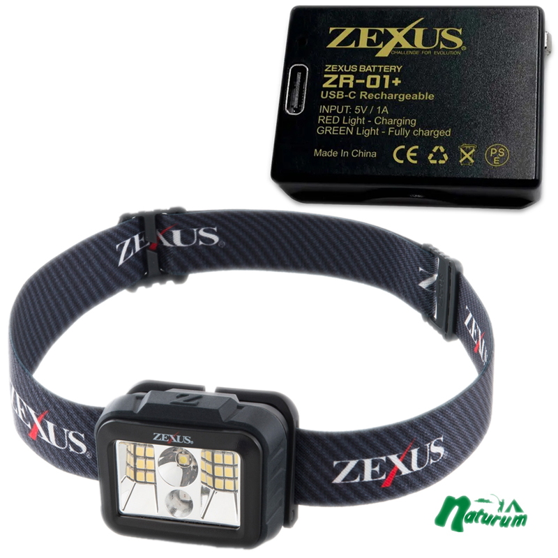 ZEXUS(ゼクサス) ZX-190 最大560ルーメン+ZEXUS専用バッテリー ZR-01+(