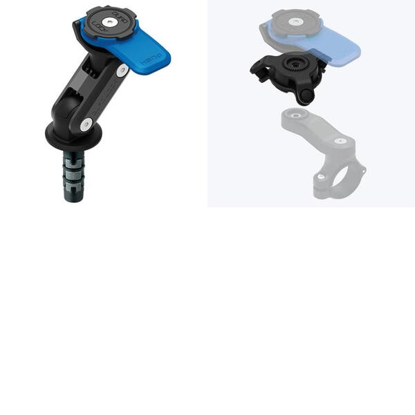 QUADLOCK(クアッドロック) 【2点セット】フォークステムマウント 衝撃(振動)吸収ダンパーセット QLM-FSM+QLA-VDM アクセサリー