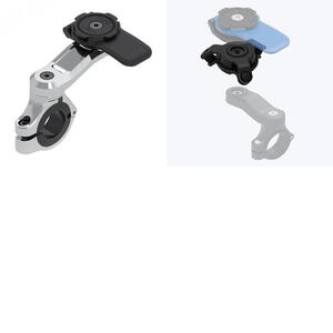 【送料無料】QUADLOCK(クアッドロック) 【2点セット】ハンドルバーマウント PRO CHROME 衝撃(振動)吸収ダンパーセット qlm-hbr-chr+QLA-VDM 【送料無料】QUADLOCK(クアッドロック) 【2点セット】ハンドルバーマウント PRO CHROME 衝撃(振動)吸収ダンパーセット qlm-hbr-chr+QLA-VDM