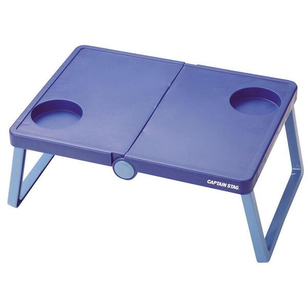 キャプテンスタッグ(CAPTAIN STAG) 【2個セット】スタジアム応援にピッタリ！B5収納テーブル UM-1908 コンパクト/ミニテーブル