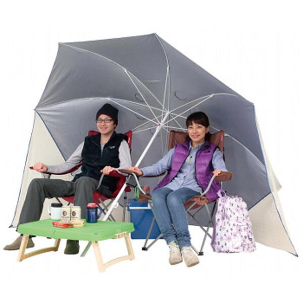 キャプテンスタッグ(CAPTAIN STAG) 【2個セット】フリット UVカットウイングパラソル M-1601 ビーチ･プール用品